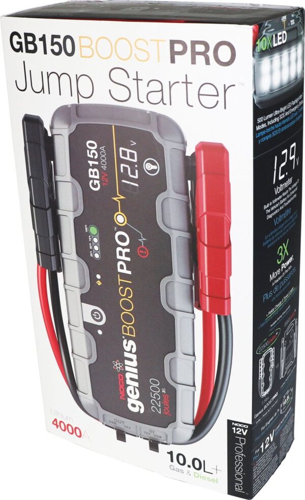 Noco lithium jump starter Boost Pro GB150 3000A - Afbeelding 6