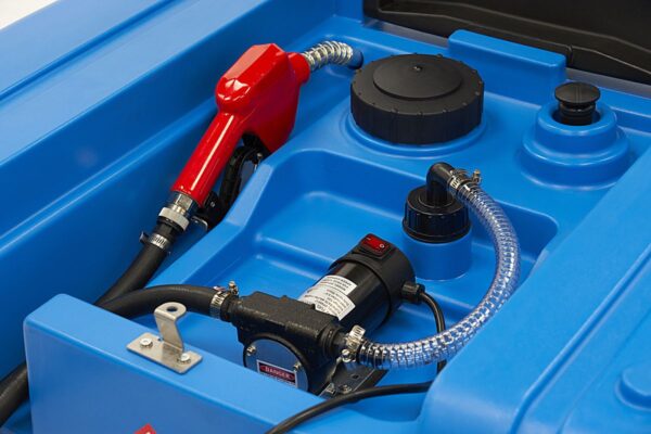 HBM 12 Volt 200 Liter Kunststof Mobiele Dieseltank - Afbeelding 4