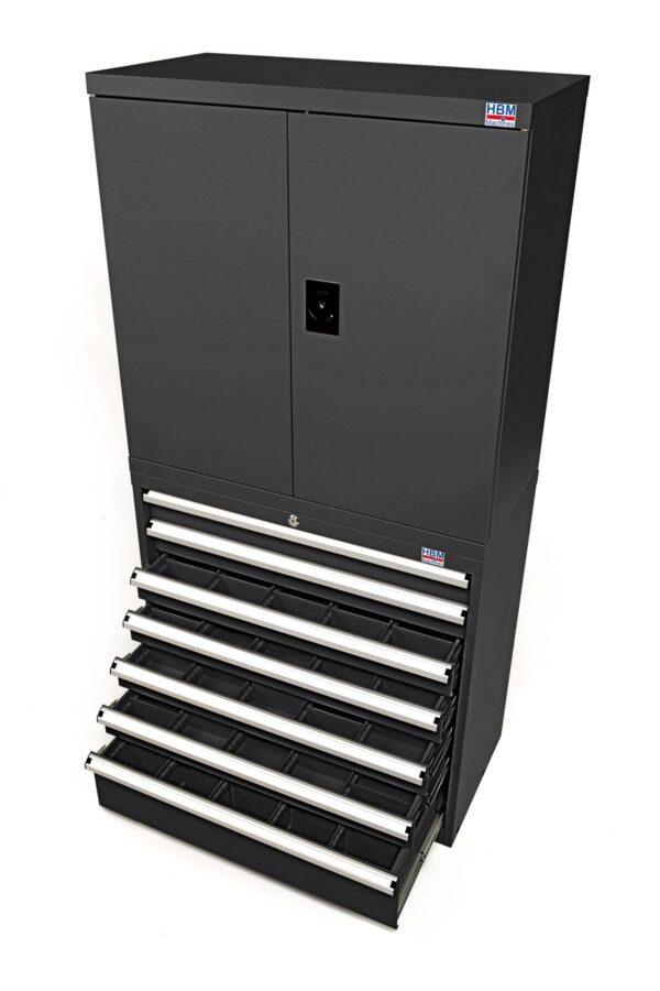 HBM Profi Combinatiekast Zwart - Bild 5