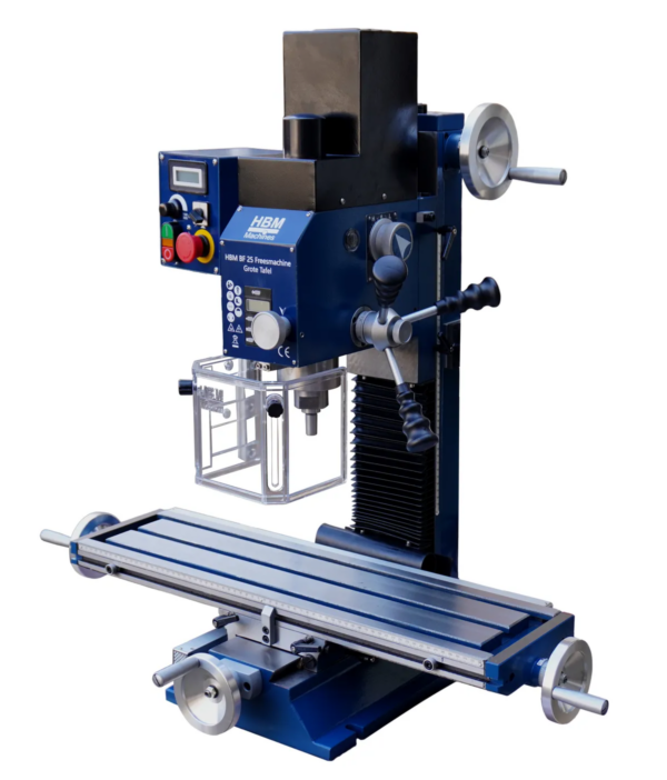 HBM BF 25 Freesmachine Grote Tafel