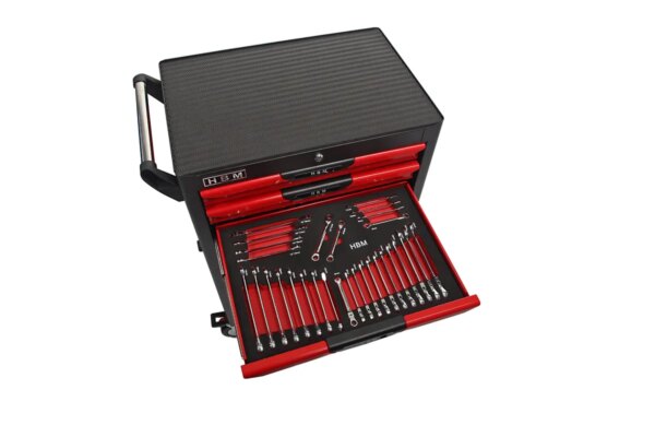HBM Professionele deluxe gevulde gereedschapswagen - 283 Delig - Afbeelding 7