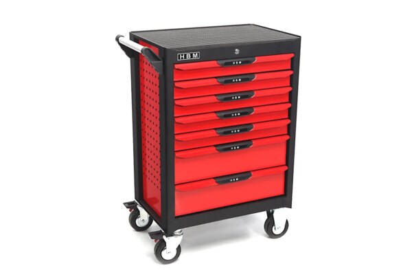 HBM Professionele deluxe gevulde gereedschapswagen - 283 Delig - Afbeelding 2