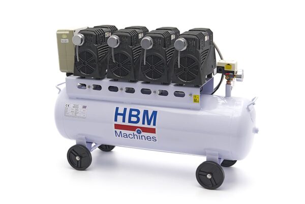 HBM 120 Liter Low Noise Compressor - Model 2