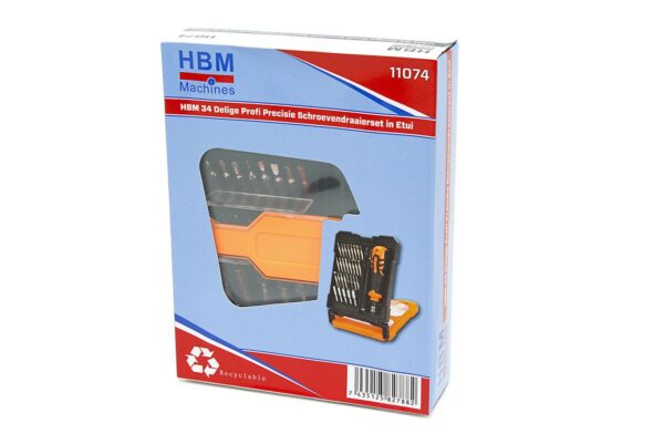 HBM Precisie Schroevendraaierset 34-delig - Afbeelding 8