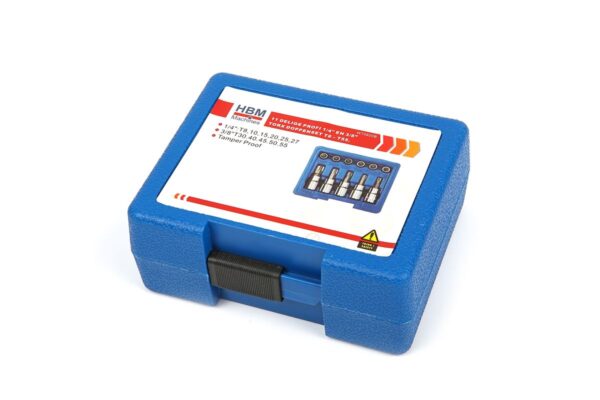 HBM 11 Delige Profi 1/4 en 3/8 inch TORX Doppenset T8 – T55 - Image 3