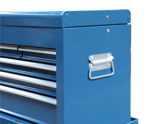 HBM gereedschapswagen inclusief opzetkast, blauw, model 2 - Image 3