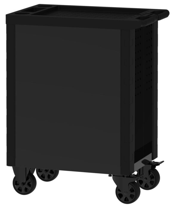 HBM gereedschapswagen 7 laden, 76,5 cm, zwart - Afbeelding 2