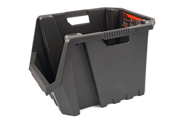 TACTIX opbergbak, stapelbaar, 45,5 x 58 x 40 cm - Afbeelding 3