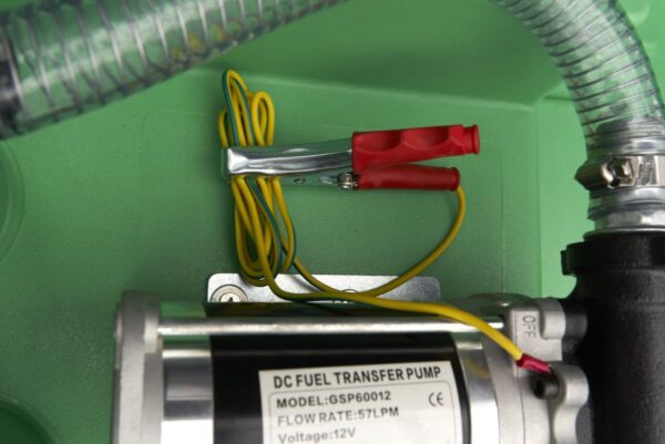 HBM 12 Volt 330 Liter benzinepomp met tank en deksel - Afbeelding 11