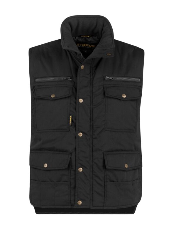 Storvik Pocket Bodywarmers Zwart - Afbeelding 2