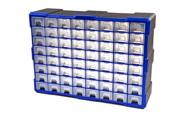 HBM 64 Laden Ladenkast, assortimentskast, Opbergsysteem