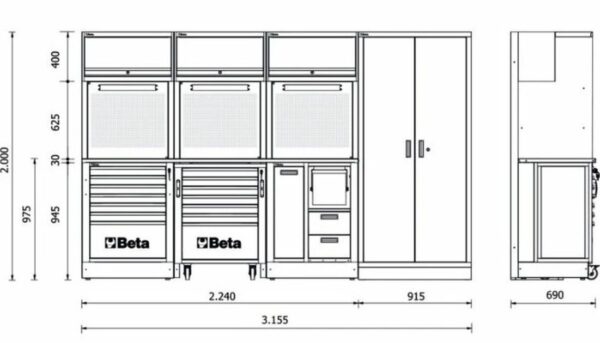 Beta werkplaatssysteem RSC50 2.0 F - Bild 10