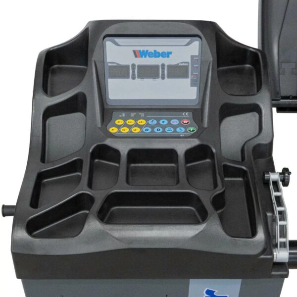 Weber Profi Bandendemonteermachine met Hulparm en BandenBalanceermachine Set - Afbeelding 3