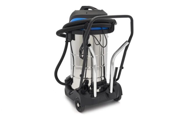 HBM 100 Liter 2400 W Professionele Bouwstofzuiger met 2 motoren - Afbeelding 3