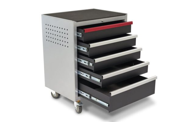 HBM 5 Laden Deluxe Professionele Gereedschapswagen voor Werkplaatsinrichting - Image 6