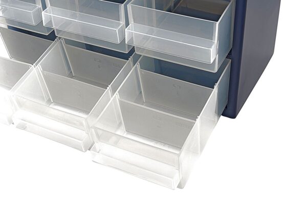 Raaco 137409 Ladenkast met 24 Laden - 552 x 306 x 150 mm. - Afbeelding 3