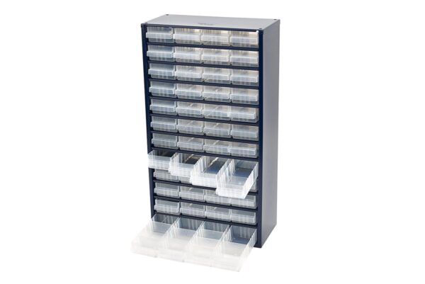 Raaco 137393 Ladenkast met 48 Laden - 306 x 150 x 552 mm. - Afbeelding 2