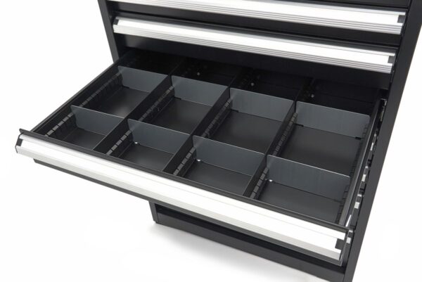 HBM 8 laden gereedschapskast 72 x 58 x 100 cm zwart - Afbeelding 18