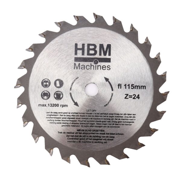HBM 115 x 10 x 1,7 mm. Widia Zaagblad