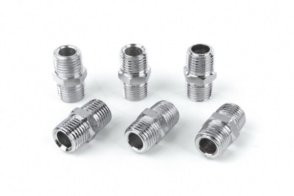 HBM Verloopnippel 1/4 inch - 1/4 inch