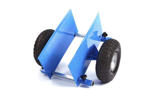 HBM 250kg platenroller – traploos verstelbaar, heavy-duty stalen constructie - Afbeelding 3