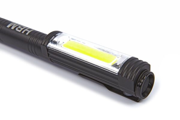 HBM Professionele LED Aluminium Mini Zaklamp met Magneetvoet 400 Lumen - Afbeelding 3