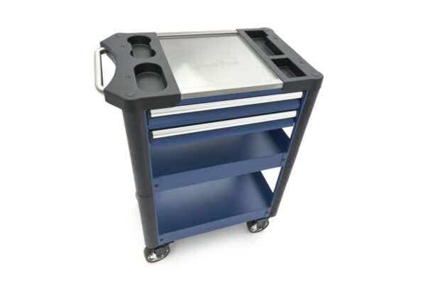 HBM gereedschapstrolley met twee laden, 68 cm - Afbeelding 5