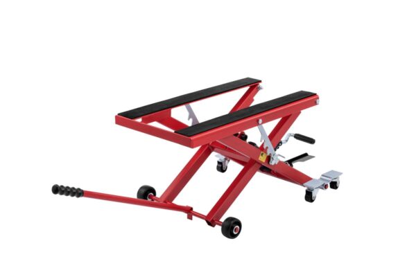 HBM Universele Verrijdbare Motorlift - ROOD - Afbeelding 5