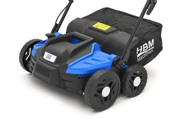 HBM 1500W Verticuteermachine 360 mm inclusief Raker - Afbeelding 6