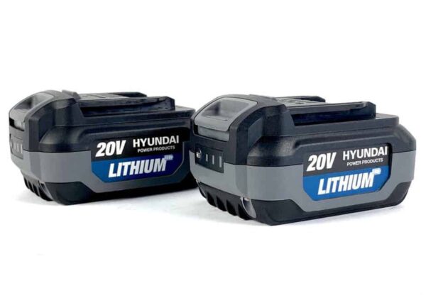 Hyundai 56871FF Professionele Accu Combiset van Hyundai 56871FF Professionele Accu Combiset – Haakse Slijper / Slagmoersleutel / Accuboormachine 20V – 5.0 AH Inclusief 2 Accu’s en Opbergtas - Image 5