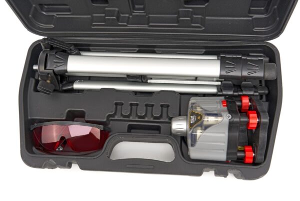 HBM Professionele Rotatie Laserwaterpas Set met Statief  - 30 Meter - Afbeelding 8