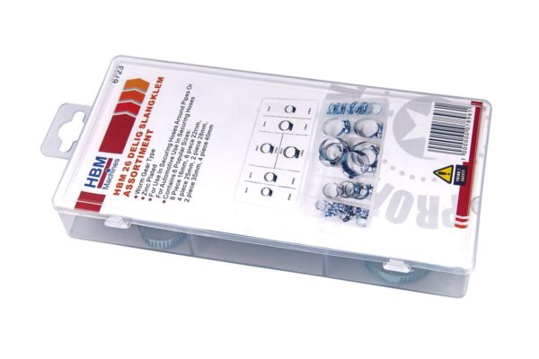 HBM 26 Delig Slangklem Assortiment - Afbeelding 2