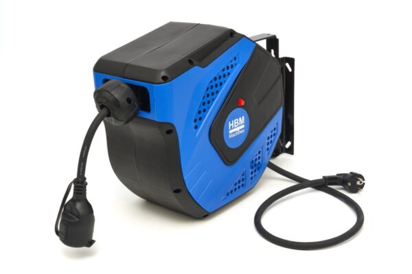 HBM 20 Meter Professionele 3x2,5mm Automatische Stroomhaspel / Kabelhaspel