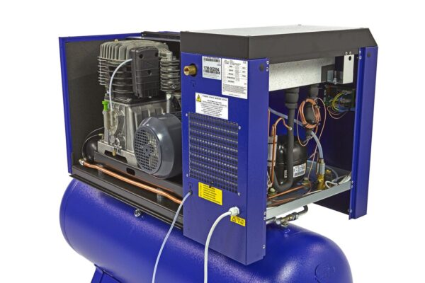 Michelin 5,5 PK 270 Liter Gedempte Compressor MCXD 598/300N met Droger - Image 8