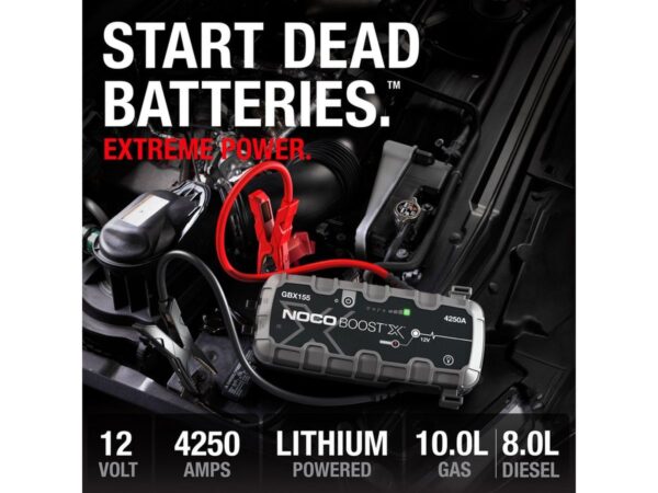 Noco lithium jump starter Boost X GBX155 4250A - Afbeelding 2