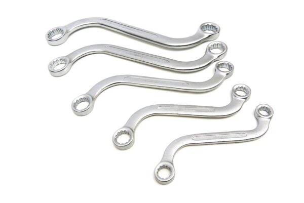 Stahlkaiser 5 Delige S Dubbele Ringsleutelset 10 – 19 mm. - Bild 2