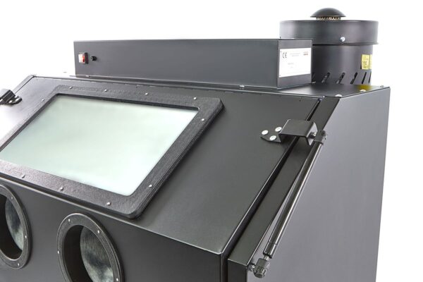 HBM straalcabine met afzuiging SBC 420/500 zwart - Image 9