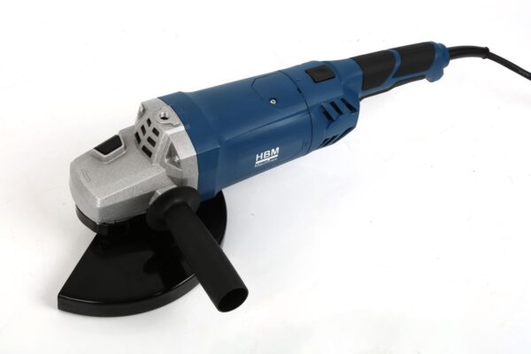 HBM 230 mm Profi Haakse Slijper met Draaibaar Handvat