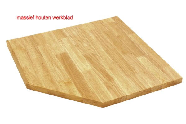 HBM Deluxe Onderkast Hoek Met Deur Voor Werkplaatsinrichting - Afbeelding 11