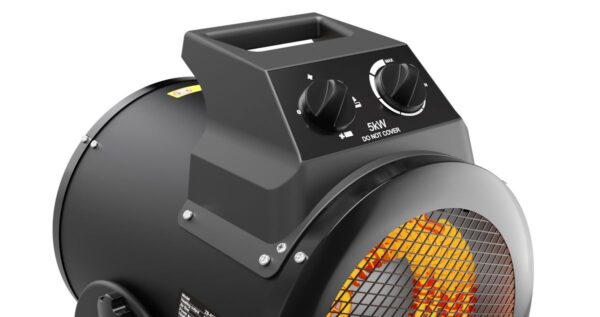 HBM elektrische heater 2500 - 5000 Watt 400 Volt - Afbeelding 4