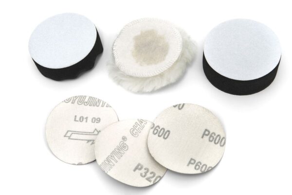 HBM 75 mm. 6 Delige Polijst en Schuurset - Afbeelding 2