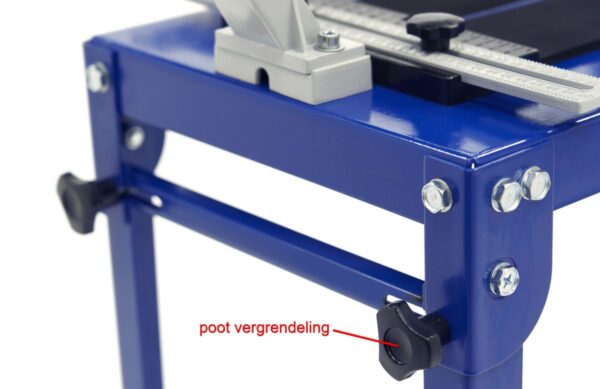 HBM 600 mm. Professionele Heavy Duty Tegelsnijder Inclusief Onderstel en 2 Snijwielen - Bild 11