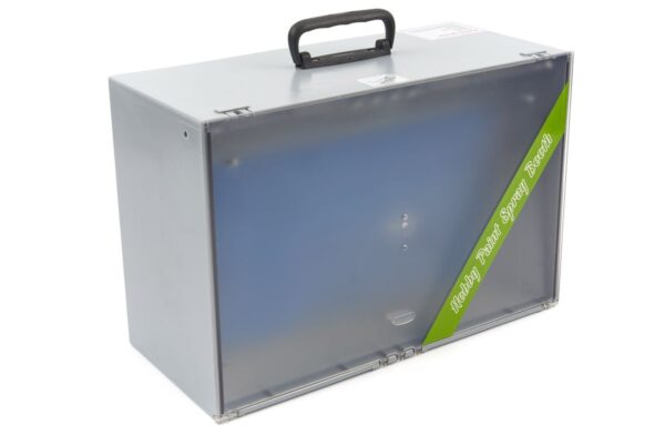HBM Airbrush Spuitcabine met verlichting, Afzuiging, Draaiplateau - Afbeelding 10