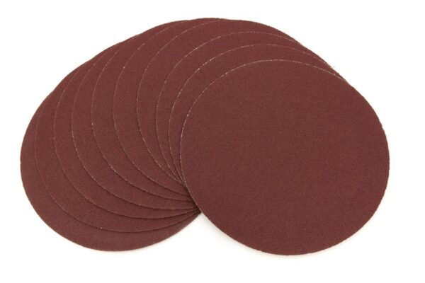 HBM schuurschijf met klittenband aluminiumoxide korrel 80 - 10 stuks