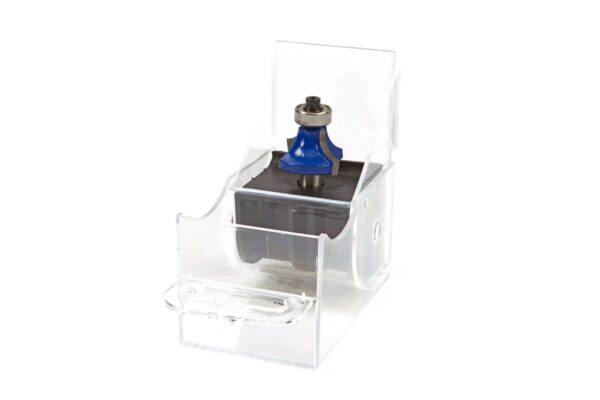 HBM Profi HM Kwartrondprofielfrees R6,35 x 25,4 mm Met Geleidelager - Afbeelding 2
