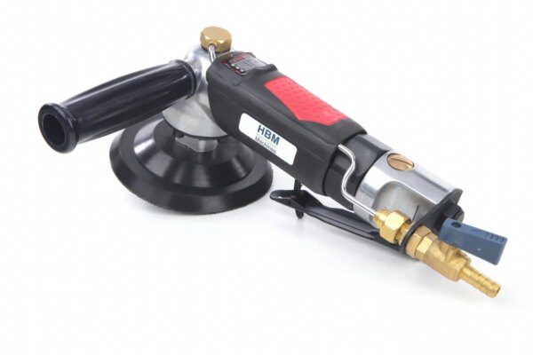 HBM 125 mm Natte Schuur en Polijstmachine - Afbeelding 3