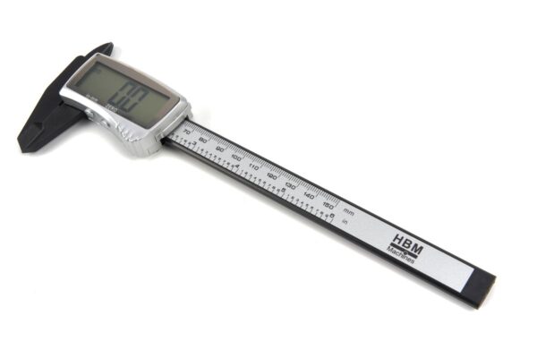 HBM 150 mm. Digitale Schuifmaat Met Groot Display - Afbeelding 2