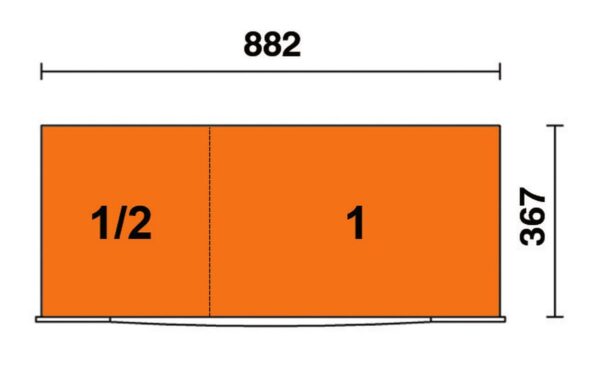 Beta Gereedschapswagen RSC24AXL/7-A met 7 laden - 97 cm - grijs - Afbeelding 3