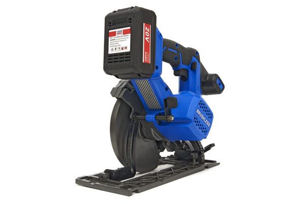 HBM Professionele Koolborstelloze Accu Cirkelzaag 165 mm 20 Volt 4,0AH - Afbeelding 6