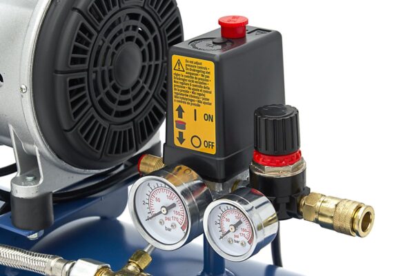 HBM low-noise olie vrije compressor 50 liter - Bild 9